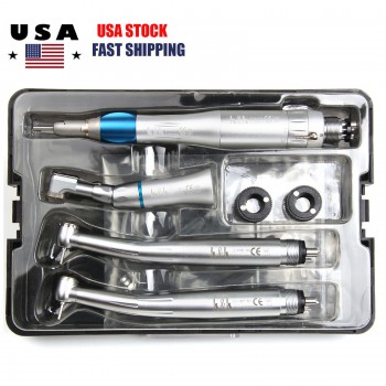 US STOCK! LY-L201 Dental low & high speed handpiece kit