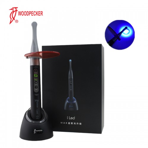 Woodpecker iLED II Dental LED Curing Light Lamp 1 Sec Curing Metal Head 3000mW/cm²