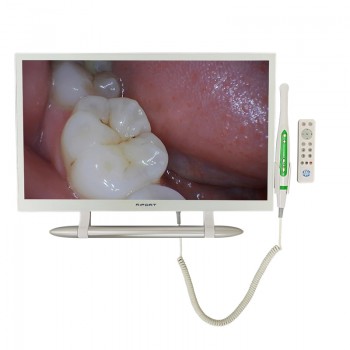 YF-2200M 21.5 Inch Dental HD Intraoral Camera with Monitor Screen with Bracket Holder Kit for Dental Chair Unit