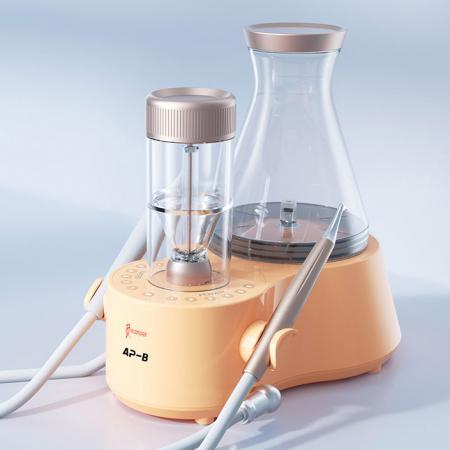 Dental Ultrasonic Scaler And Air Polisher 2-in-1 Therapy System Sandblasting Kit