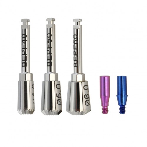 Dental Implant Bone Profiler 4.0 5.0 6.0 & Guide Screw Kit Dental Implant Bone Profiler 4.0 5.0 6.0 & Guide Screw Kit