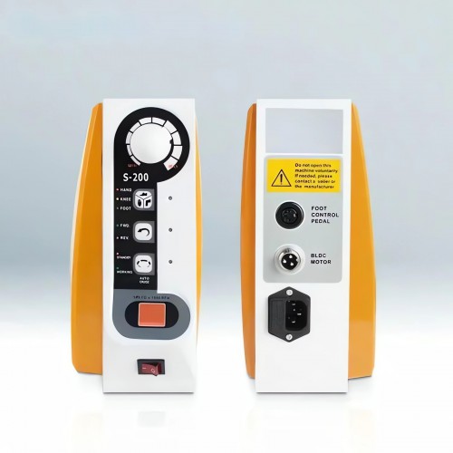 FASTSTRONG S-200 Dental Lab Brushless Micro Motor 60K RPM Handpiece with Hand / Knee / Foot Control