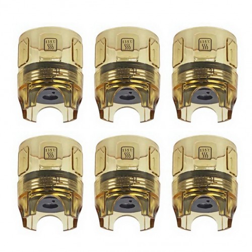 6Pcs Ultrasonic Scaler Tips Torque Wrench For EMS Satelec Woodpecker DTE Scaler Handpiece