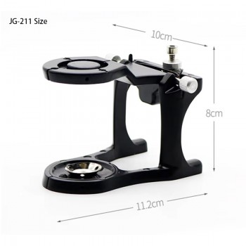 JG-210/211 Manual Dental Lab Adjustable Large / Small Magnet Articulator Aluminum Alloy