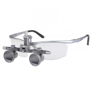DY-118 2.5X450mm Dental Surgical Loupe Aluminum Frame Adjustable Pupil Distance