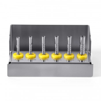 6Pcs/Set Dental Implant Bone Trephine Drill Surgical Instrument Kit