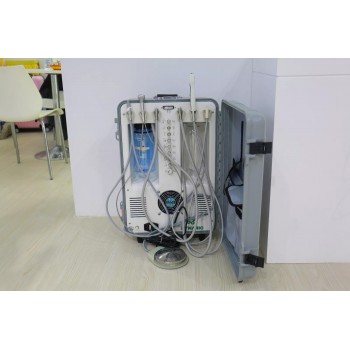 Dynamic® DU893 Portable Dental Unit With Air Compressor Ultrasonic Scaler LED Curing Light