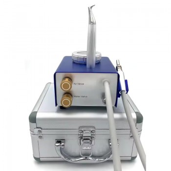 Dental Air Polisher Air Prophy Sandblasting Handpiece 2/4 Holes