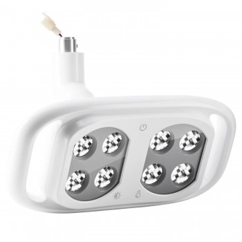 Dental Chair Light Infrared Inductive Oral Lamp 8 LEDs 10W 2 Color Adjustable