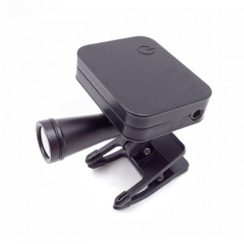 5W Dental Wireless Clip-on LED Headlight with 2Pcs Batteries