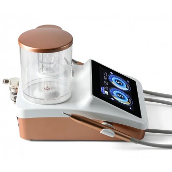 Dental Ultrasonic Scaler + Air Polisher Touch Screen with Titanium Tips & Foot Control