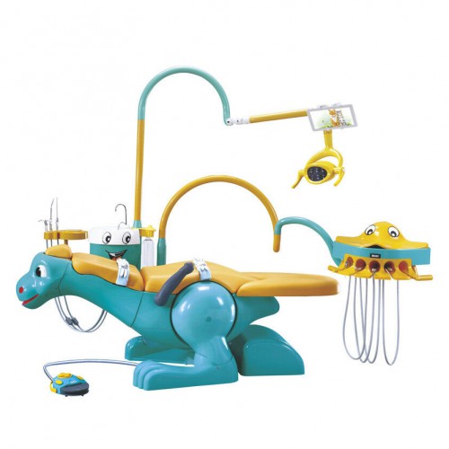 A8000-IIA Pediatric Dental Unit Chair Lovely Dinosaur Chair for Children with 2 Dentist Stools A8000-IIA Pediatric Dental Unit Chair Lovely Dinosaur Chair for Children with 2 Dentist Stools