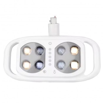 Dental Chair Light Infrared Inductive Oral Lamp 8 LEDs 10W 2 Color Adjustable