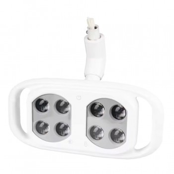 Dental Chair Light Infrared Inductive Oral Lamp 8 LEDs 10W 2 Color Adjustable
