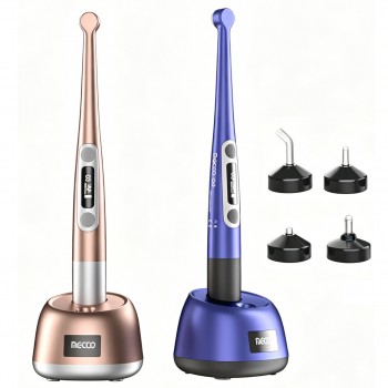 Mecco Q9 Wireless Dental LED Curing Light with Light Meter and Caries Detector