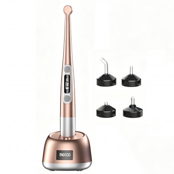 Mecco Q9 Wireless Dental LED Curing Light with Light Meter and Caries Detector