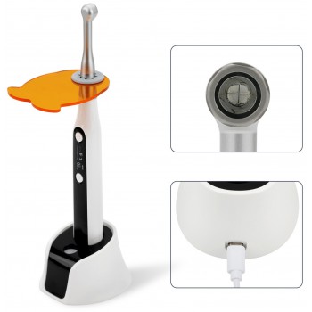 PLH-320 Wireless Dental Curing Light with LED Light Meter 7 Modes