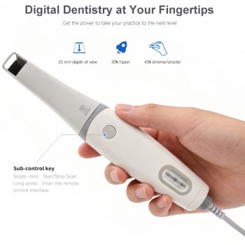 M108 Dental 3D Intraoral Scanner with Color Scan and LED Light Source USB 3.0