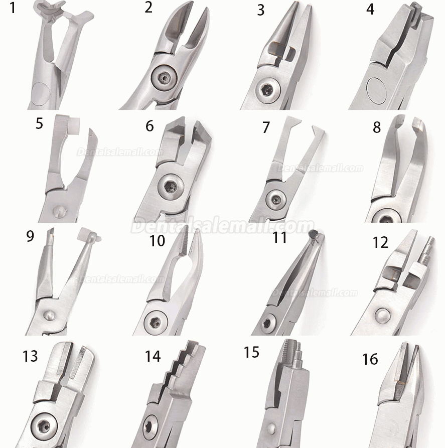 Dental Orthodontic Plier Band Removing Forcep Bracket Brace Remover Plier NITI Wire Back Plier Dental instrument Tools