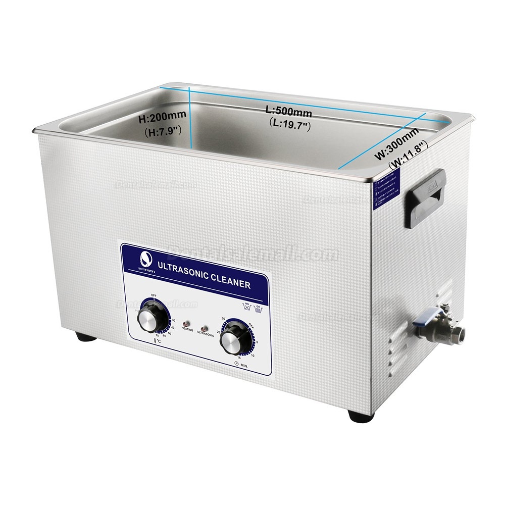 30L Ultrasonic Cleaner Stainless Steel Ultrasonic Cleaning Machine with Mechanical Control Temperature and Time