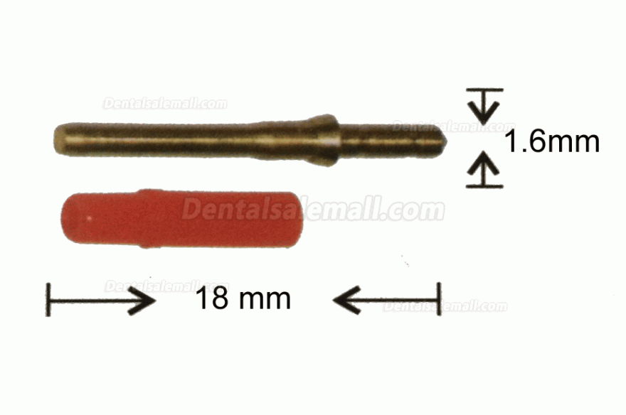 1000 Pcs/Box Dental Lab Small Conjunction Nail Pin For Die Model Section 1.6*18mm