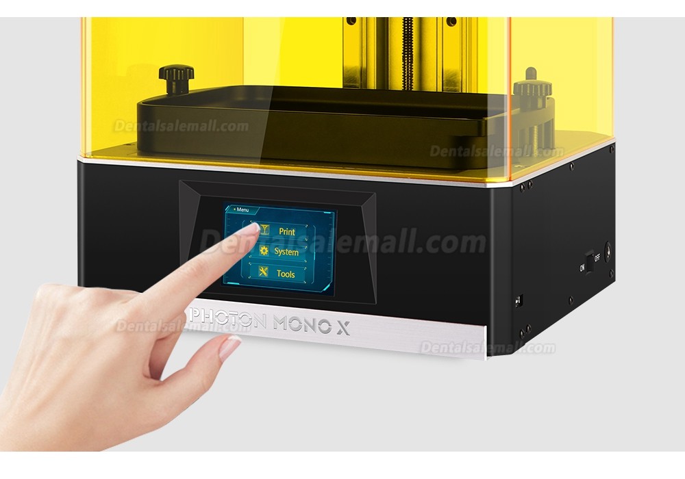 Dental LAB Photon Mono X 3D Printer 8.9 inch 4K Monochrome LCD UV Resin Printers 3D Printing Machine
