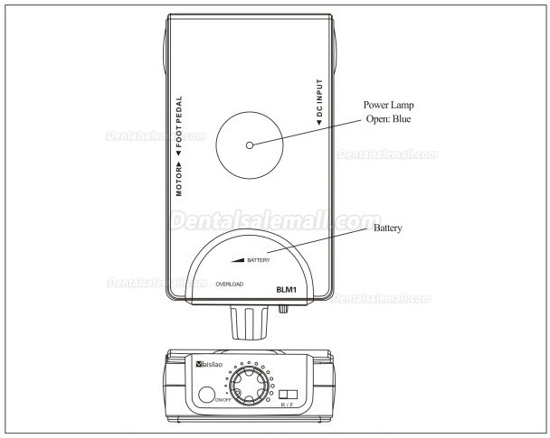 Maisilao® Portable Micro Motor Brushless M1