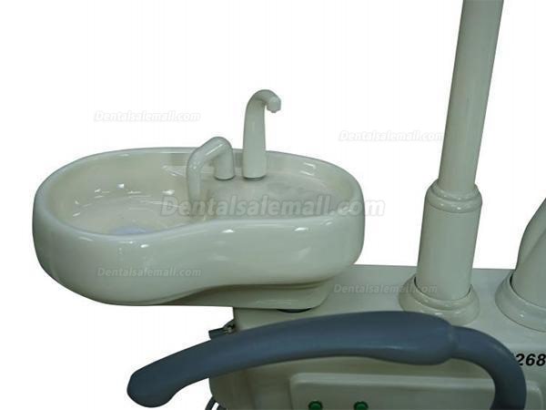 TJ2688 D4 Synthetic Leather Computer Controlled Integral Dental Unit Chair