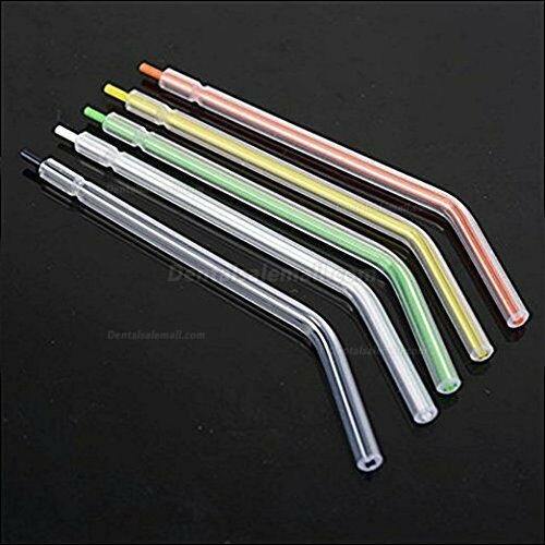 100Pcs Dental Disposable Spray Nozzles Tips Triple For 3-Way Air Water Syringe