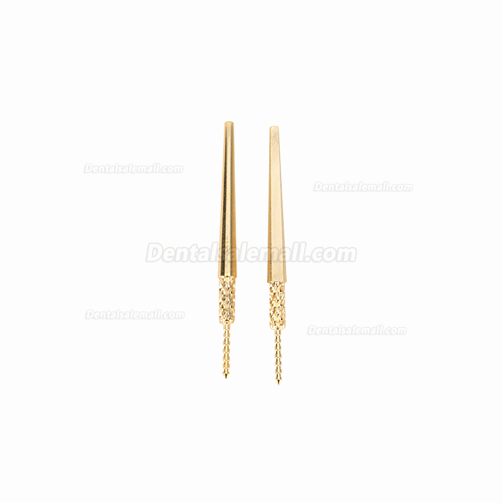 1000Pcs High Precision Dental Lab Brass Double Dowel Pins with Spike