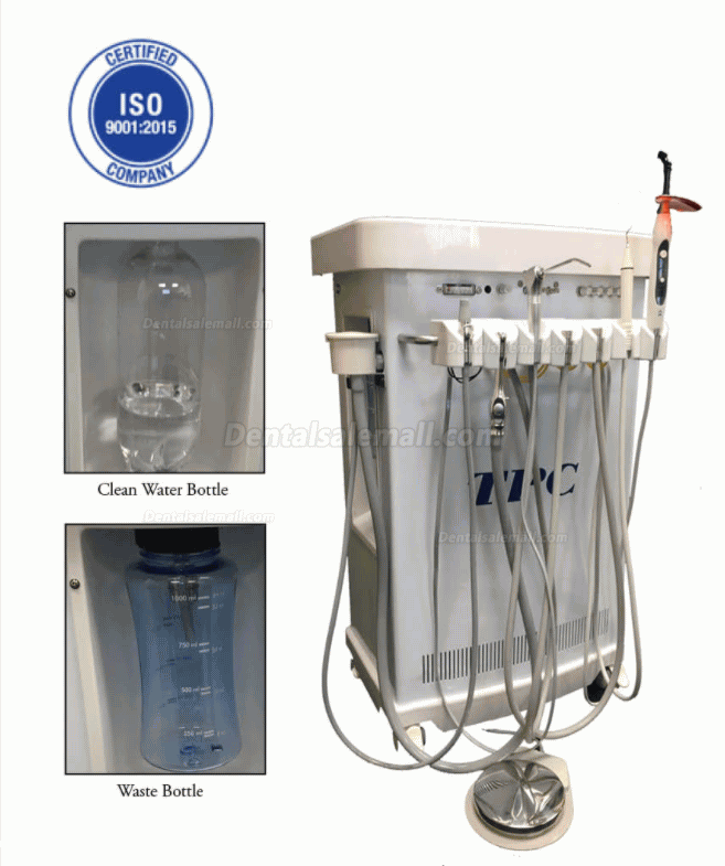 TPC MC3600 Mobile Self-contained Dental Delivery Cart Unit System