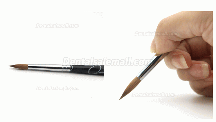 5Pcs Dental Lab 0# 6# 8# Sable Porcelain Ceramic Brush Pen