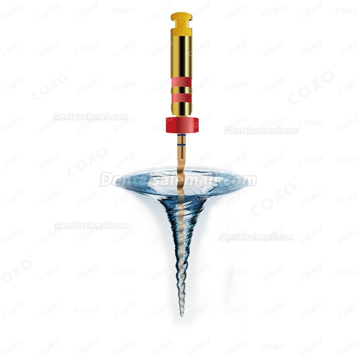 6Pcs COXO Endodontic Niti Files Dental Root Canal Files 25mm /21mm Assorted Endo Rotary Files