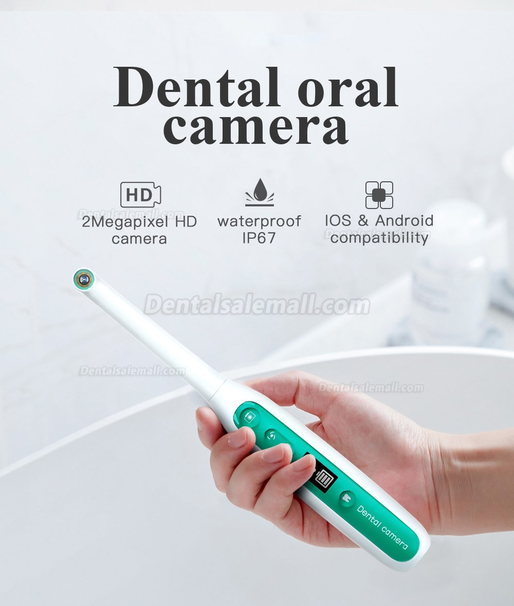 Dental Intraoral Camera Teeth for Mouth Inspection Wifi Intra Oral Scanner 1080P HD Android IOS APP Digital Microscope