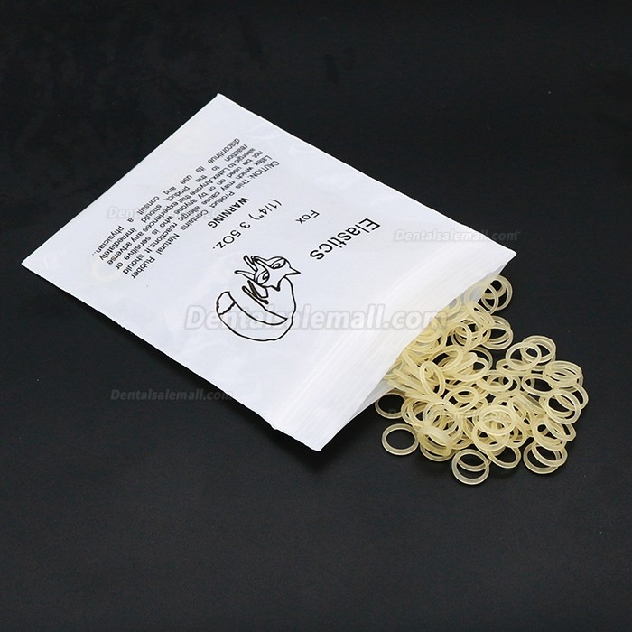 1000 Pcs Dental Orthodontic Rubber Bands Ortho Elastics Latex Braces 15 Sizes