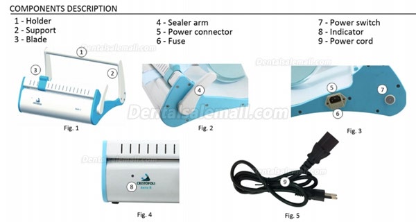 HISHINE® Beep-alert Sella II SEAL Dental Autoclave Sterilization Sealing Machine