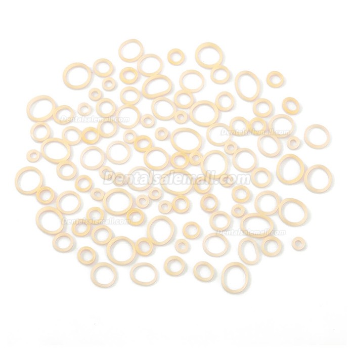 1000 Pcs Dental Orthodontic Rubber Bands Ortho Elastics Latex Braces 15 Sizes
