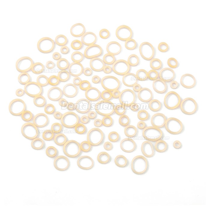 1000 Pcs Dental Orthodontic Rubber Bands Ortho Elastics Latex Braces 15 Sizes