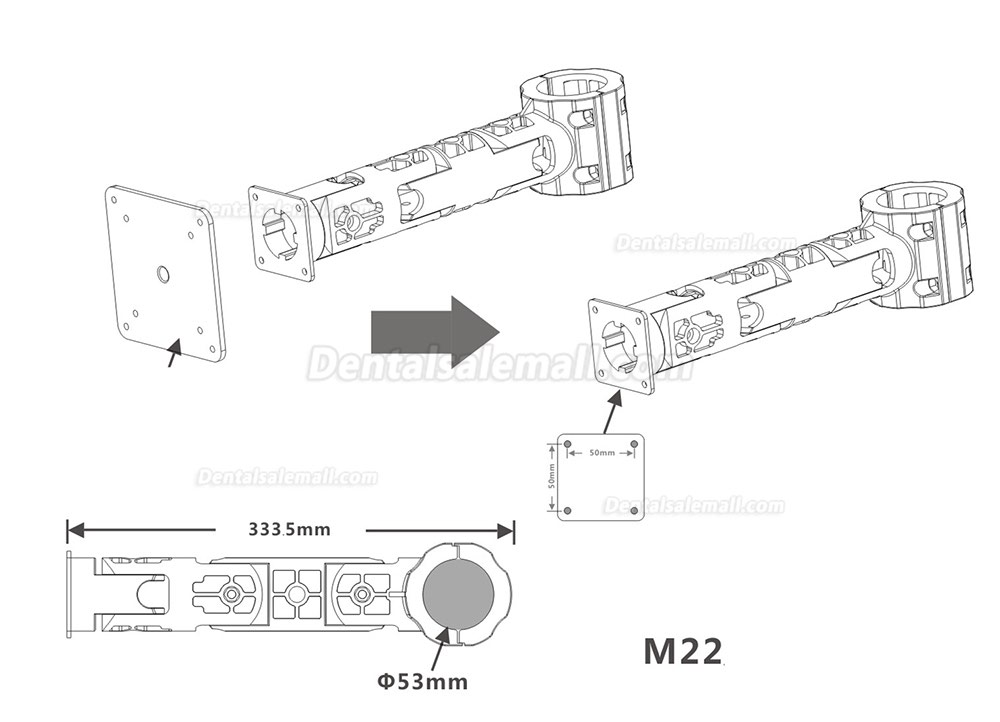 Dental Intraoral Camera Bracket