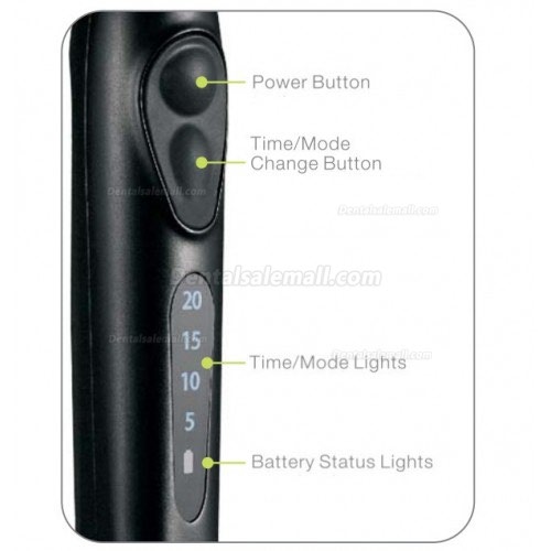3H® Xlite 3 Dental Smart LED Wireless Powerful Curing Light 1100mw/cm