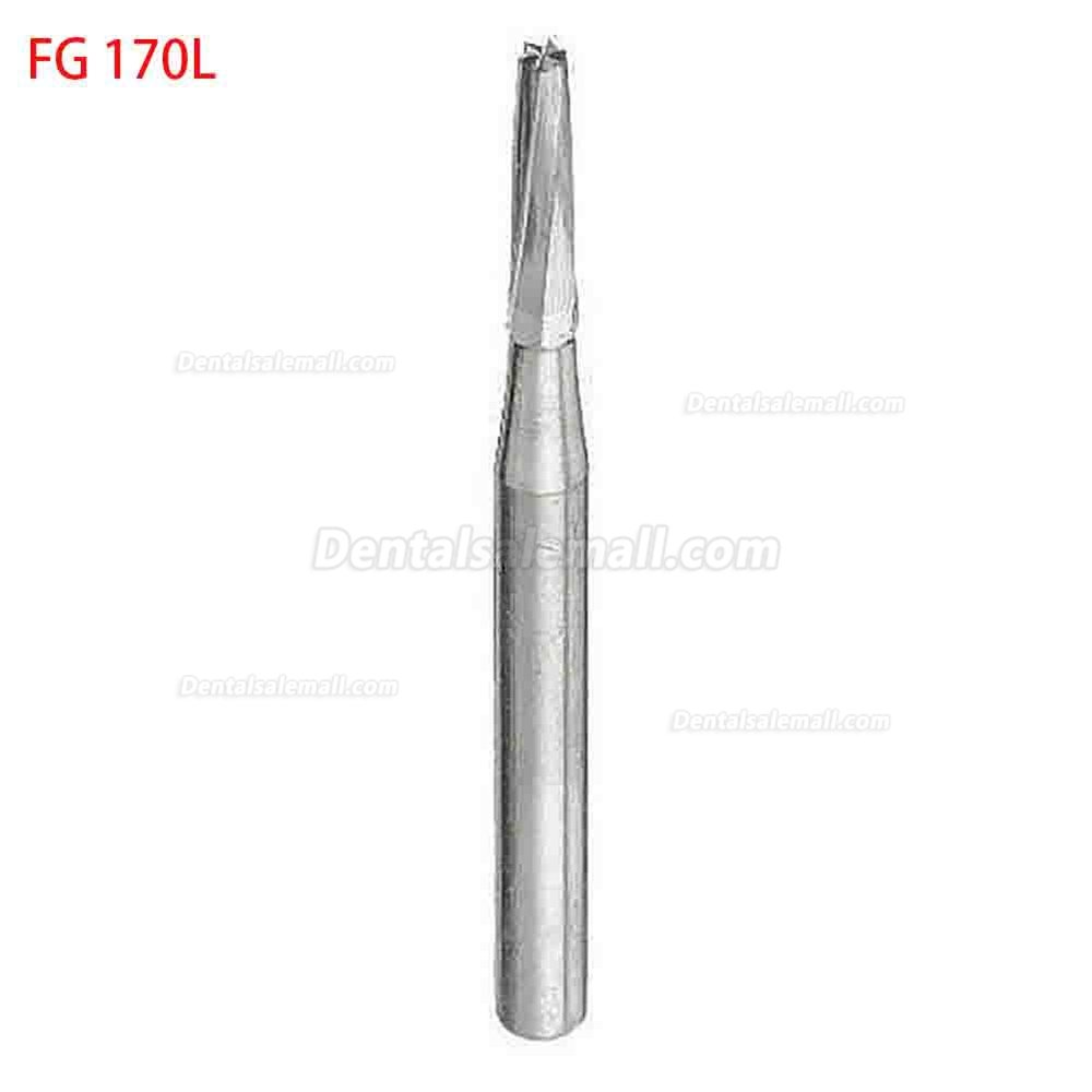 50 x Dental Carbide Burs FG168/169/170/171/172/169L/170L/171L for HP Handpiece