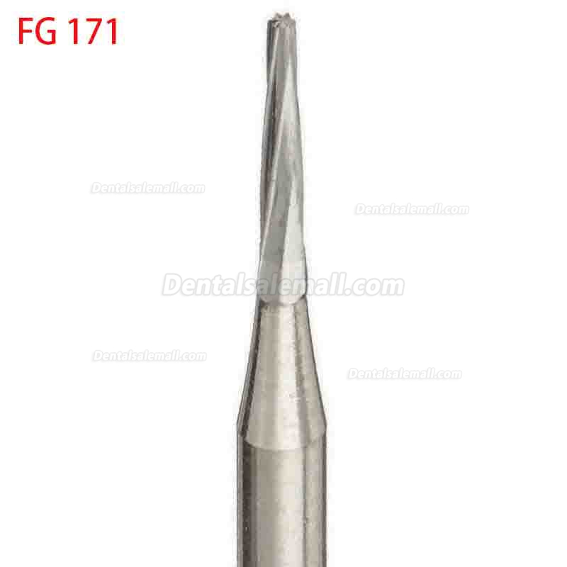 50 x Dental Carbide Burs FG168/169/170/171/172/169L/170L/171L for HP Handpiece
