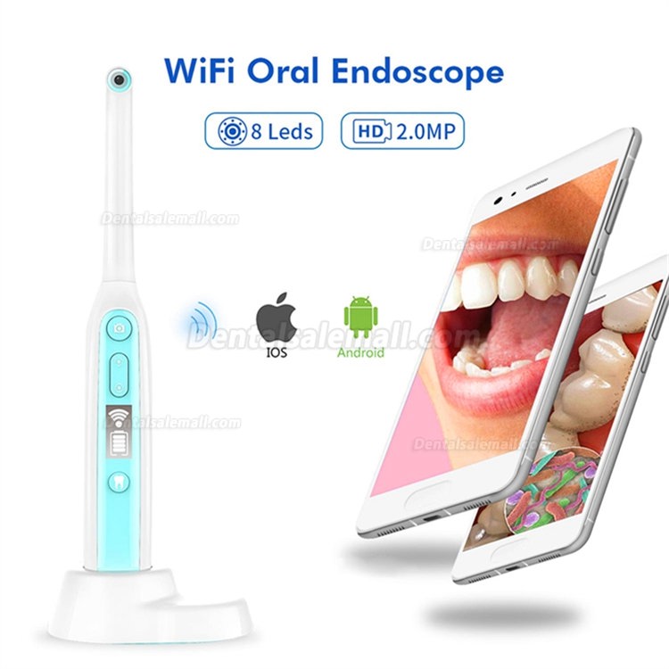 Dental Intraoral Camera 1080P Intraoral Endoscope Wireless Wifi Visual Oral Endoscope Ip67 Waterproof