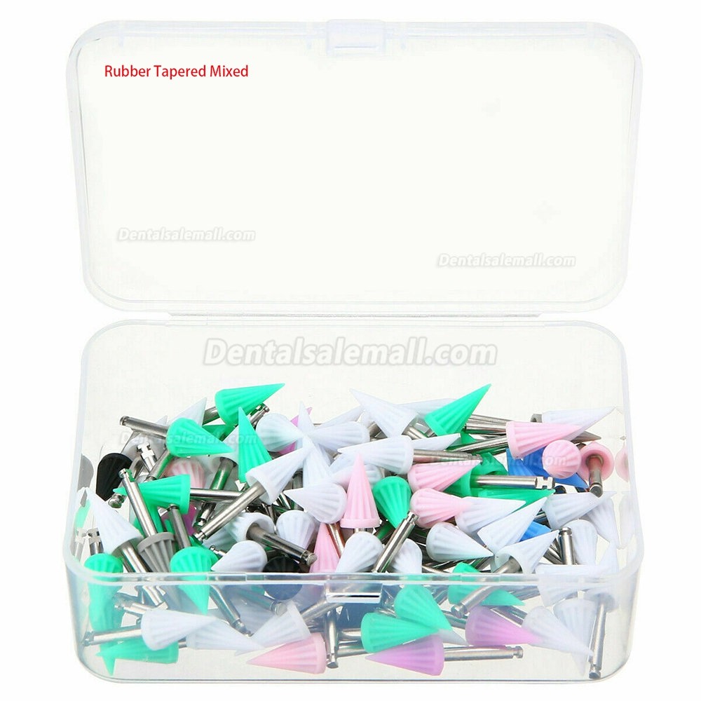 1000Pcs Dental Nylon/Rubber/Bristles Polishing Brush Polisher Prophy Cup Prophylaxis