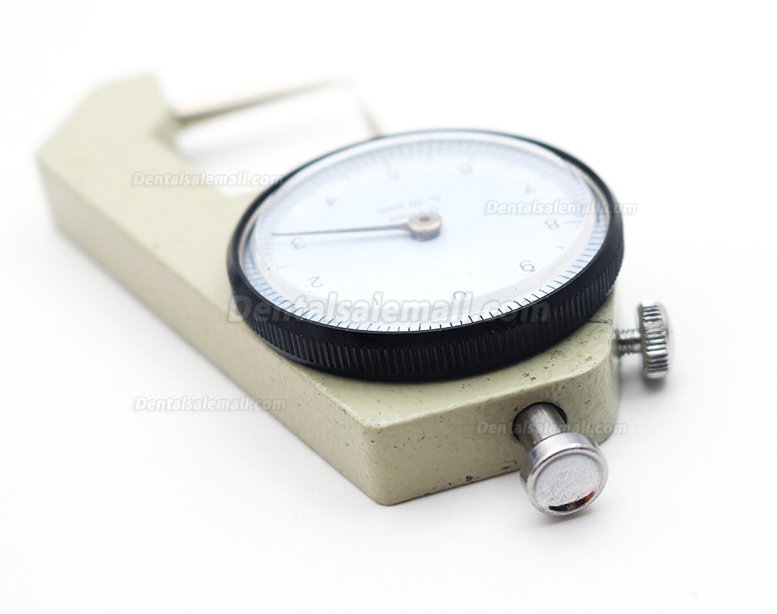 Dental Dial Calipers Gauges Measure Thickness Gauge Metal Inner Crown Tooth Accurate 0-10mm