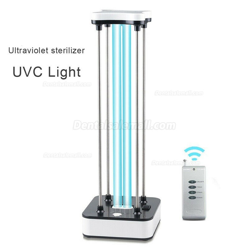 36W UVC Ozone Ultraviolet Germicidal Lamp Remote UV Sterilization Quartz Lights