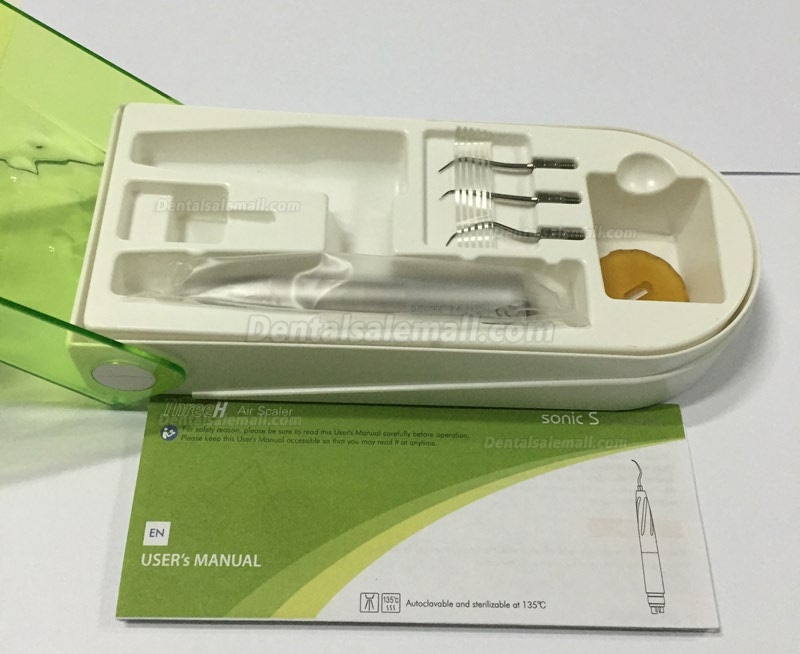 3H® Sonic SS-NP Dental Air Scaler Compatible with NSK Quick coupling 3H® Sonic SS-NP Dental Air Scaler Compatible with NSK Quick coupling