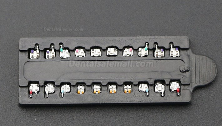 50 Packs Dental Orthodontic OC Metal Brackets Braces MIM Mini Roth MBT 018 022 345