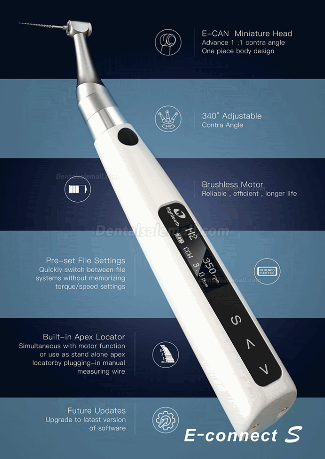 Eighteeth E-Connect S Dental Endo Motor with Apex Locator