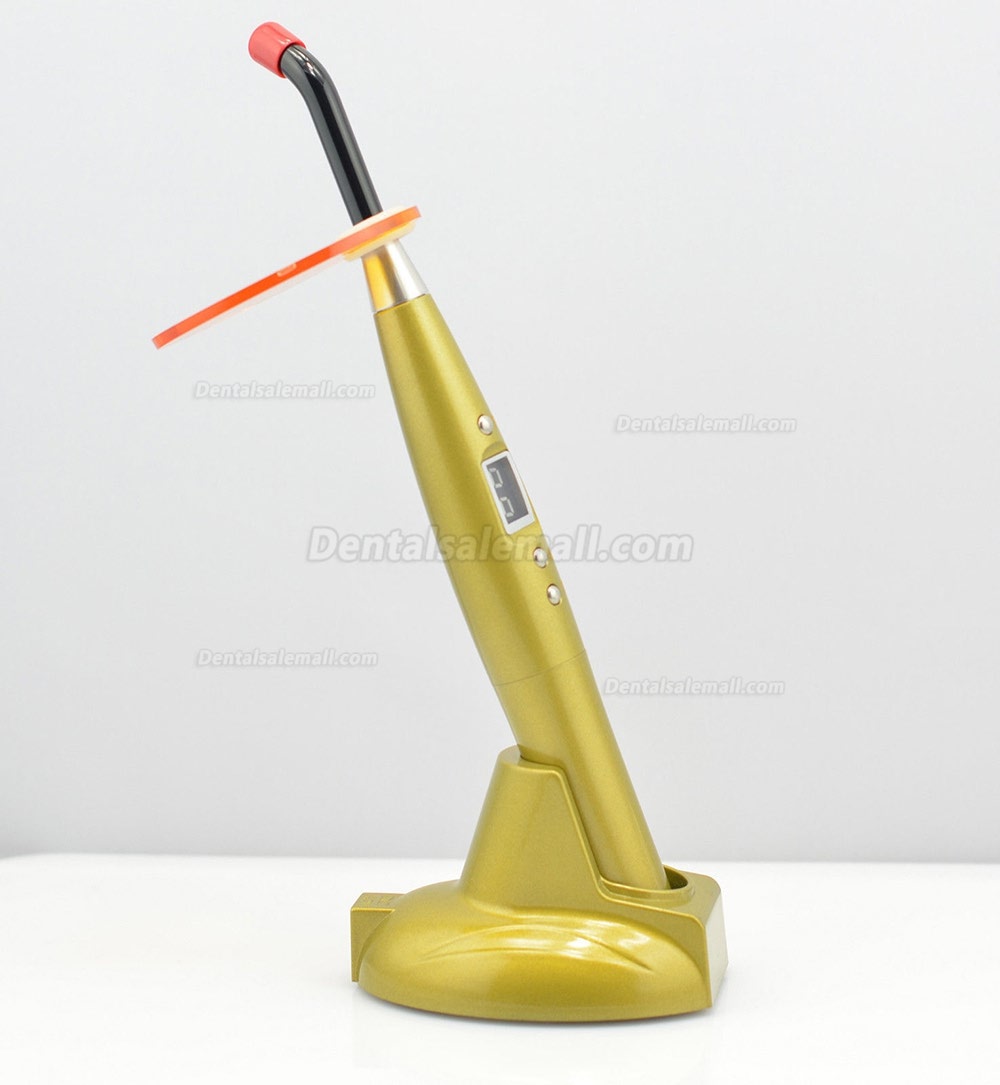 Dental 5W Wireless Cordless LED Curing Light Lamp 1500mw Black Dental 5W Wireless Cordless LED Curing Light Lamp 1500mw Black